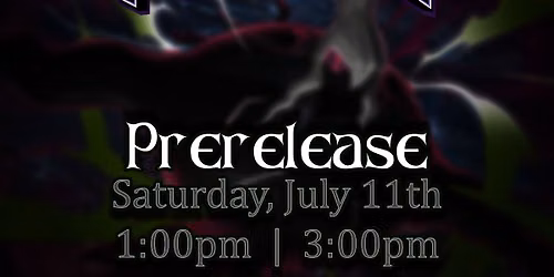 Arkham Games Pitch Black Prerelease 