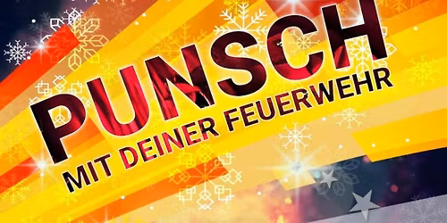 Adventfenster - Punsch mit deiner Feuerwehr
