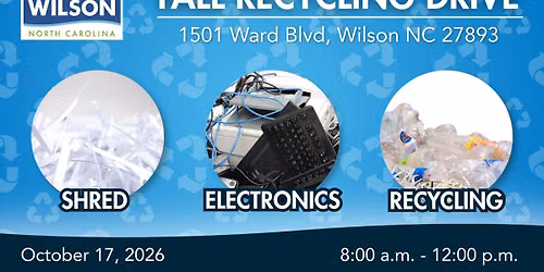 Fall Recycling Drive