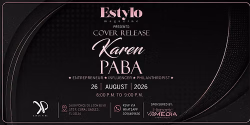 Estylo Magazine: Cover Release \u2013 Featuring Karen Paba