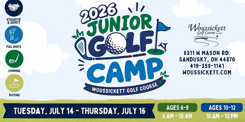 Junior Golf Camp at Woussickett G.C.
