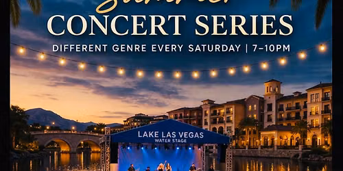 ROCK 702 BAND at Lake Las Vegas Floating Stage!