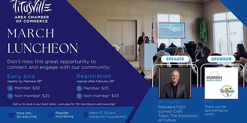 Titusville Chamber Luncheon