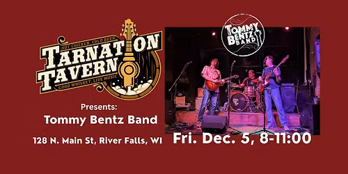 Tommy Bentz Band at Tarnation Tavern