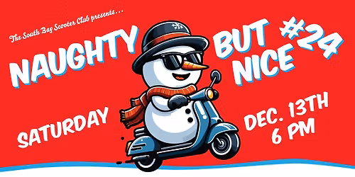 Naughty But Nice #24 Holiday Lights Scooter Ride