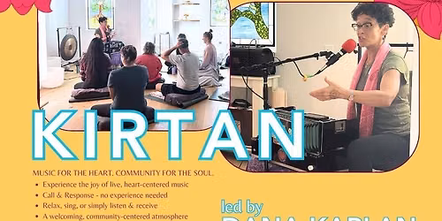 Kirtan with Dana Kaplan