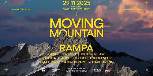 Moving Mountain Engelberg w\/ Rampa