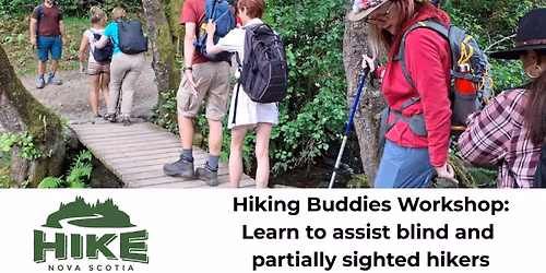Hiking Buddies Workshop: Learn to assist blind and partially sighted hikers