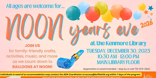 NOON Year\u2019s Eve!