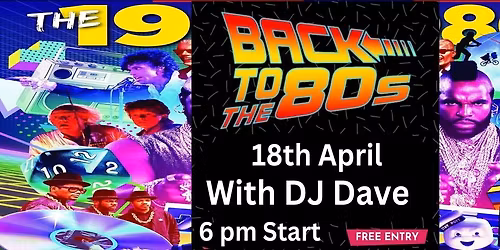 Back To The 80s Party Night