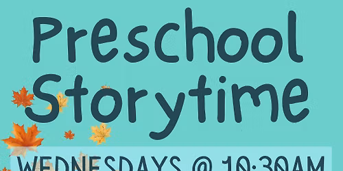 Preschool Storytime @ SAL