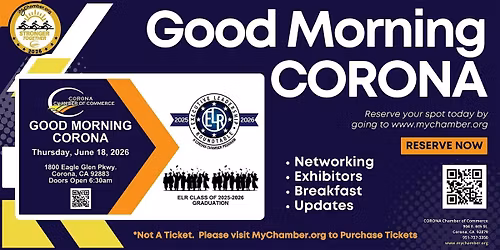 Good Morning, CORONA - ELR Graduation