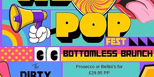 WE 🩷 POP FEST BOTTOMLESS BRUNCH
