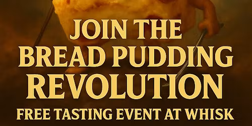 Taste of Whisk Morning \u2013 Free Coffee & Dessert Tasting