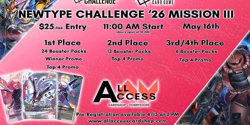 Newtype Challenge '26 Mission 3