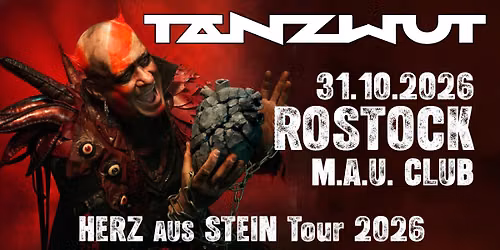 Tanzwut - Herz aus Stein Tour 2026 Rostock
