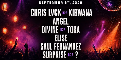THC Presents: Electric Island After Party (sunday sept 6)