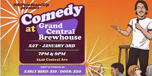 Saturday Comedy Shows! $5 Tickets!