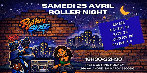 Roller Night Hip-Hop RnB by Lyon Roller M\u00e9tropole 
