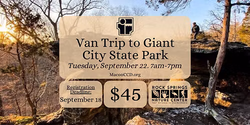 Van Trip to Giant City State Park