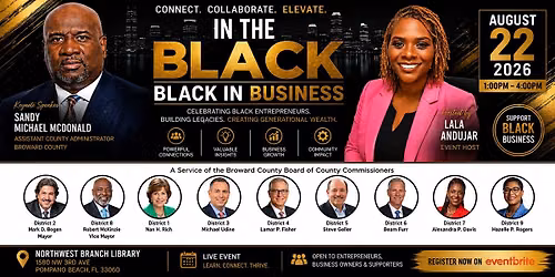 In the Black. Black In Business.