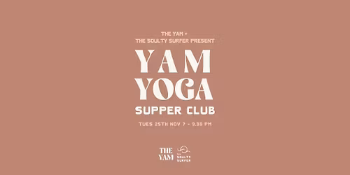 YAM YOGA SUPPER CLUB