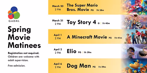 Spring Break Movie - Minecraft Movie