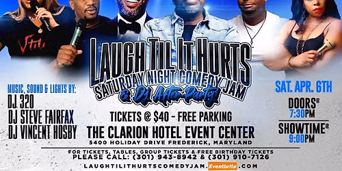 (BWMES) presents The Laugh Til It Hurts Comedy Show & DJ After-Party