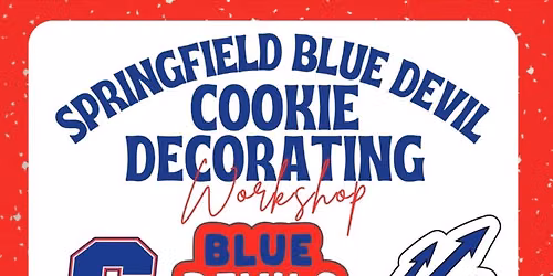 Springfield Blue Devil Cookie Decorating Workshop