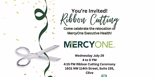 MercyOne Executive Health Ribbon Cutting