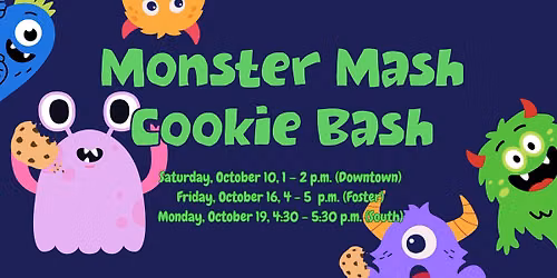 Monster Mash Cookie Bash