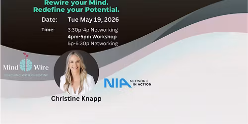 NIA Power Hour Workshop: Rewire Your Mind. Define Your Potential