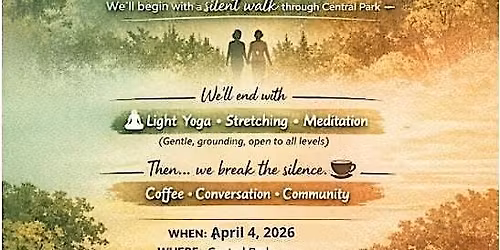 Yoga + Walk | Central Park