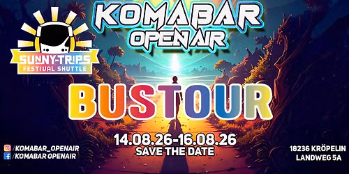 KomaBar Open Air Bustour mit Sunny-Trips