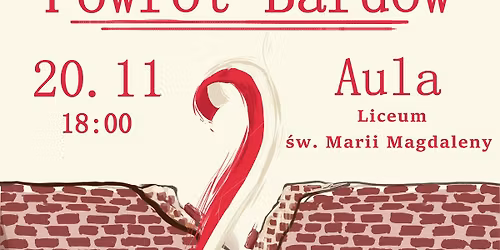 Recital Arki Dantego-"Powr\u00f3t Bard\u00f3w".