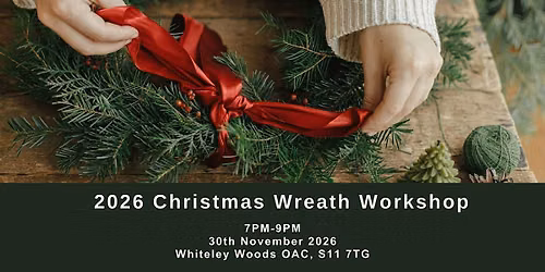 2026 Christmas Wreath Workshop