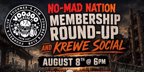 No-Mad Nation Membership Round-Up and Krewe Social