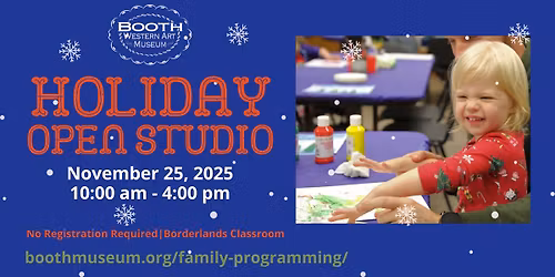 Holiday Family Open Studio