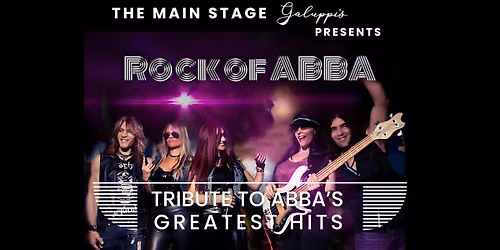 Rock of ABBA - Tribute to ABBA Live @ Galuppi's