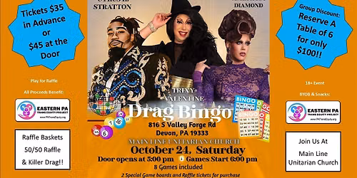 Spooky Spectacular Drag Bingo