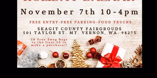 Holiday Bazaar @Skagit County Fairgrounds