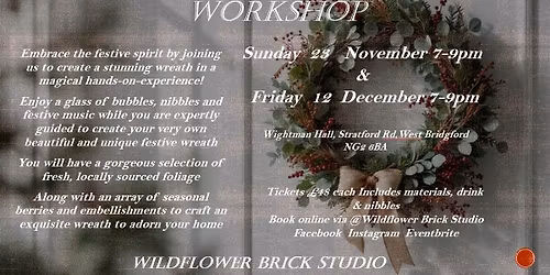 Christmas Wreath Workshop