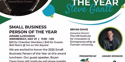 Small Business Person of the Year Award Luncheon