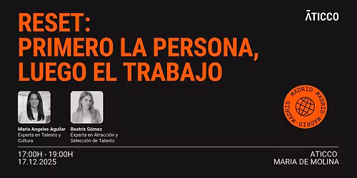 RESET: Primero la persona, luego el trabajo