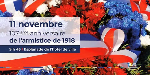 CE\u0301RE\u0301MONIE COMME\u0301MORATIVE DU 11 NOVEMBRE