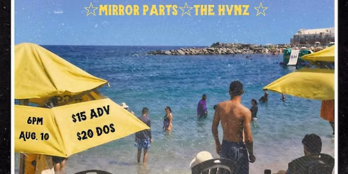 SAD ACADEMY, KEEP IT A SECRET, DEFAULT FRIENDS, MIRROR PARTS, HVNZ