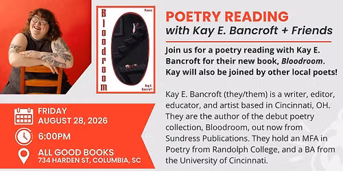 Poetry Reading with Kay E. Bancraft + Friends
