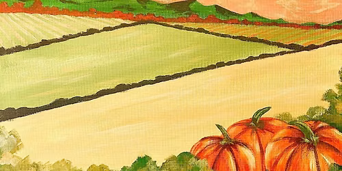 Sip & Paint at Colonnade Bristol, Bristol - "Pumpkin Fields"