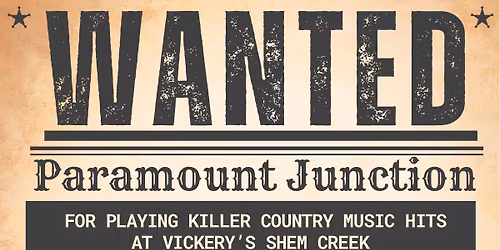 Paramount Junction DUO Live at Vickery\u2019s Shem Creek