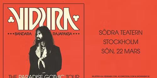 Vidura Bandara Rajapaksa Live in Stockholm